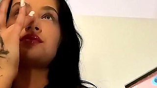 Very Beautiful Hot and Horny Girl Loves to Flash Her Tight Pussy and Big Natural Tits in the Bathroom