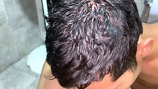 Multi Orgasm While Wife Breastfeeds Her Young Husband