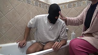 French Amateur Cuckold Wife Humiliates Her Small Dick Husband