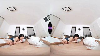 Delicious vivien doll wakes him up with a steamy morning blowjob - tmwvrnet