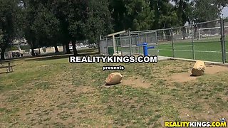 Reality kings - teenager gets picked up in the park for porn