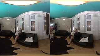 Dominno Vr Part One - Milf W Massive Natural Tits Gets Deep Creampie