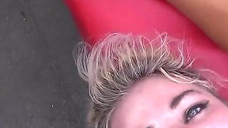 Parking Lot Banging Creampie Gangbang Harleyy + Nina