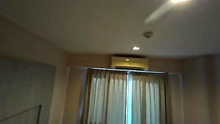 SkinnyWithAHugeDick Fucks Submissive Free Use Girlfriend Doggystyle in Kitchen Fridge 4K