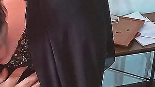 Fucking My Stepmother in Hijab in the Kitchen