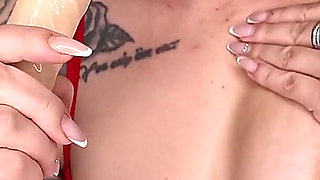 Double Dildo Fun with a Mega Orgasm