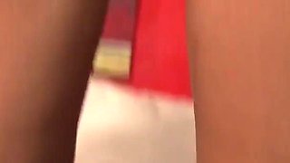 Hot mom and stepdaughter shares one huge cock to fuck and swallows cum