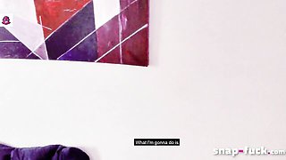 Snap-Fuck featuring lady's mature porn