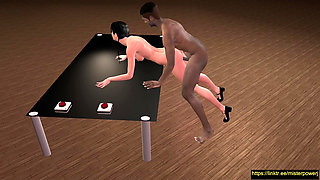 Wednesday Doggy Over The Desk