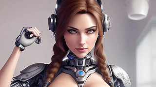 3D Hentai Cybernetic Babes - Digital Art