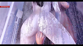 Deep Throat Too Curvy for One Render - 3D Animation Hentai