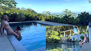 Outdoors ANAL and Blowjob in Costa Rica