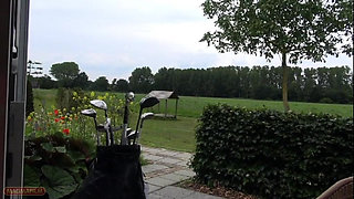 Sugar Daddy Offers to Teach Her to Play Golf but Then He Teaches Her Something Else