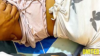 Stepbrother Fucks Stepsister Hard When Home Alone - Desi Indian 18yo Nude Sex