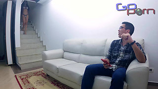 The Young Girl Was Lost Out There, the Japanese Helped Her and She Gave Only Her Ass to Him