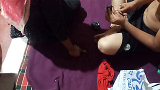 Desi Girl with BF Real Shoot