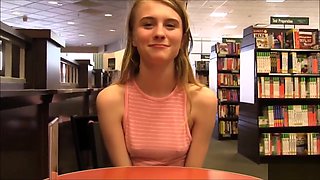 Teen Charlotte Interview & Public Flashing