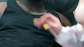 Thrilly's Big Black Couch - Lucy Stone