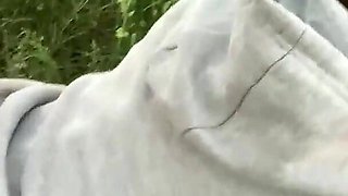 Fucking Hard My Best Friend's Hot Girlfriend in Forest While He Setting up a Tent and Building a Bonfire