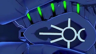 Necron anime girl : Warhammer 40 000 Hentai parody