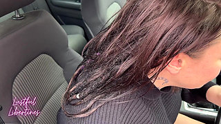 Stranger Catches Me Peeing, Smoking & Masturbating in My Car