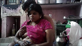 Indian village house wife and housband hot kissing and enjoy movement