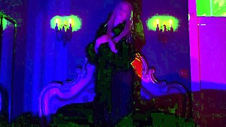 Hot blonde glamour babe solo plays to pleasure her hot body