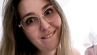 Alina Rai Fucks Mom's Friend on Mom's Sheets - Big Tits MILF Creampie
