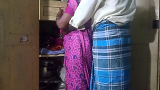 Indian Desi Aunty Fucking Boss in Village Home