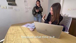 My Secretary Shakes Her Ass and Lets Me Grab Her Butt