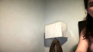 Amateur big ass brunette teen with