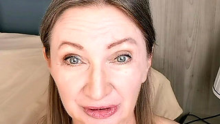 Dirty Granny Does Best Blowjob - POV Role-play Taboo