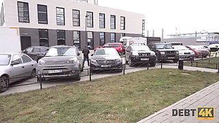 Debt4k. agent uses young doll like a cheap prostitute because of debts