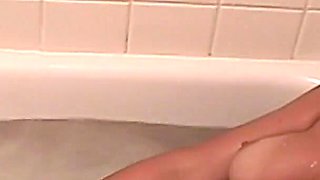 Bath Time for Gorgeous First Timer Malibu