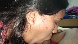 Desi Marathi Indian Bhabhi Cum in Mouth