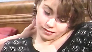 Vintage Threesome Love with Renee Summers - Retro USA Bedroom Orgy