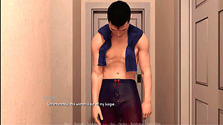 Metf #31: Radia gave him a blowjob under the counter and got a mouth full of cum