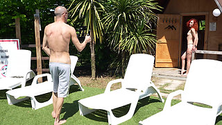 4K Bts, Hard Rough Bg and Threesome at the Pool