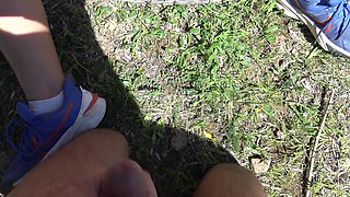 Nude Beach Watcher Was Shocked When I Started Pissing in Front of Him