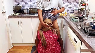 House maid, sucking dick, indian maid