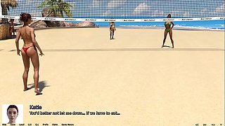 Where The Heart Is Lesbian Kiss On The Beach Ep 99