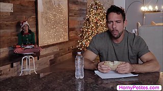 Cuttie Elf Jasmine gets humped hard