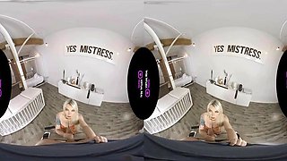 Dominant Trans Aubrey Kate fucks you During celebration time Vr