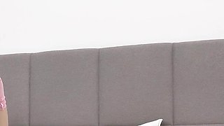 Monika May Interracial BBC Blowjob and Handjob
