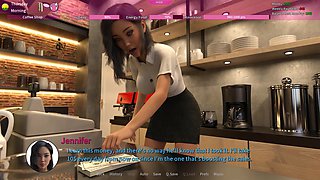 Innocence Or Cash Hot Girl Found A Job In A Coffee Shop Episode 3