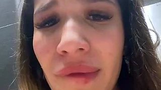 Shy_priincess masturbates in public toilet
