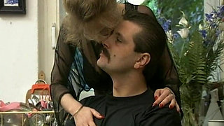Slut Pounds Cock Deep 8