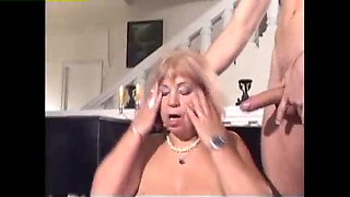 Step Grandma Gets Hardcore Fuck - Busty MILF Takes Big Cock in Doggystyle