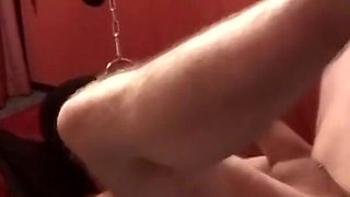 Deep hard in the sling anal fisting extreme by Adelina #11