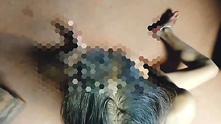 Beautiful Woman Relaxing Alone In Her Bedroom